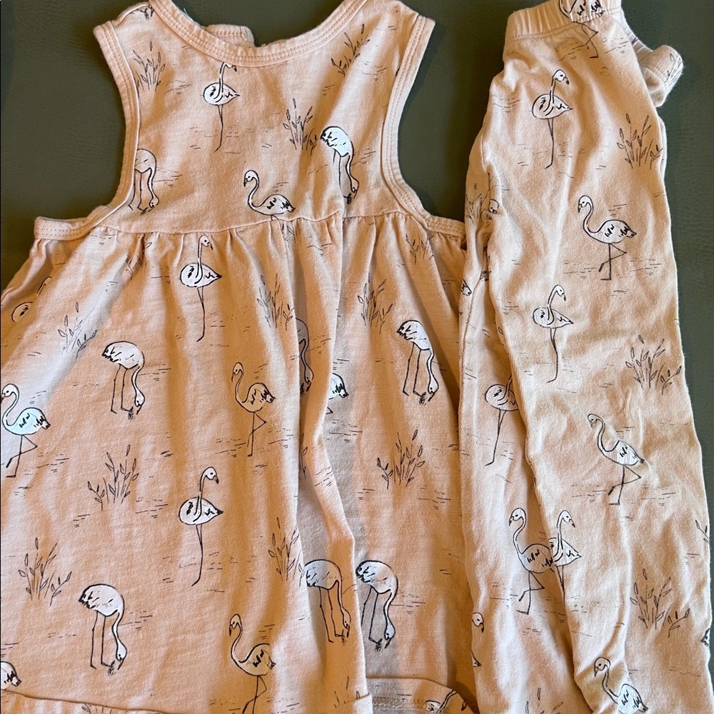 Rylee and Cru flamingo set
